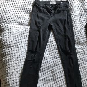 Black skinny jeans